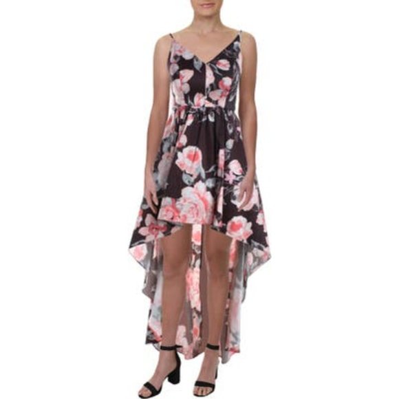 B Darlin Dresses & Skirts - B. Darlin  Formal Dress Floral Hi-Low. NWT!